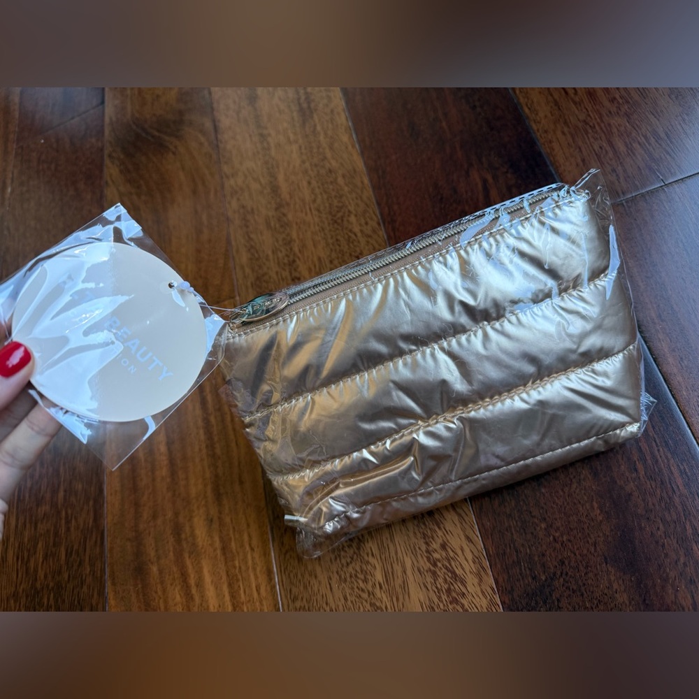 Golden Pillow Makeup Bag/Pouch - Picture 14 of 14